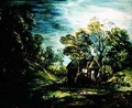 Cottage in Moonlight - Thomas Gainsborough