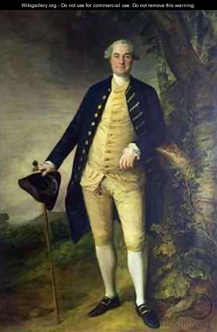 Portrait of William Hall - Thomas Gainsborough