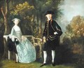 Lady Lloyd and her son Richard Savage Lloyd of Hintlesham Hall Suffolk - Thomas Gainsborough