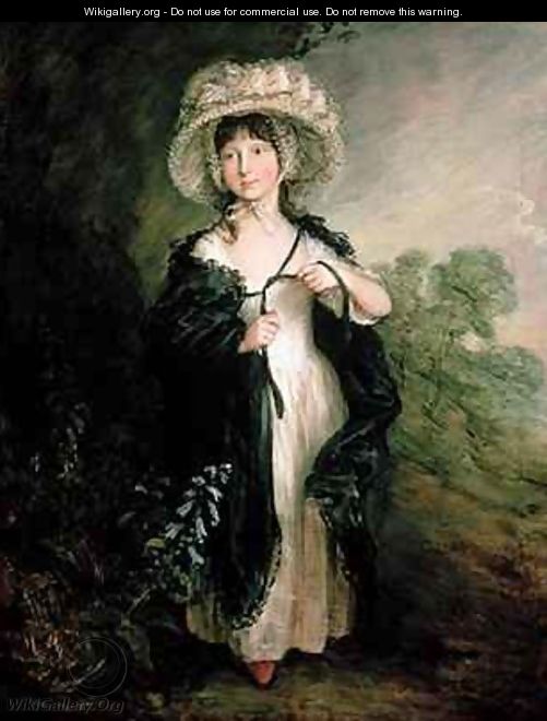 Miss Elizabeth Haverfield - Thomas Gainsborough