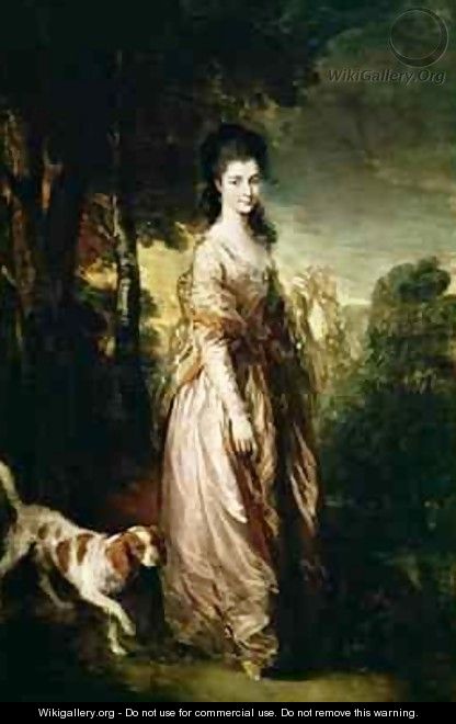Portrait of Mrs Lowndes Stone 1758-1837 - Thomas Gainsborough