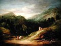 Mountain Landscape with a Drover and a Packhorse - Thomas Gainsborough