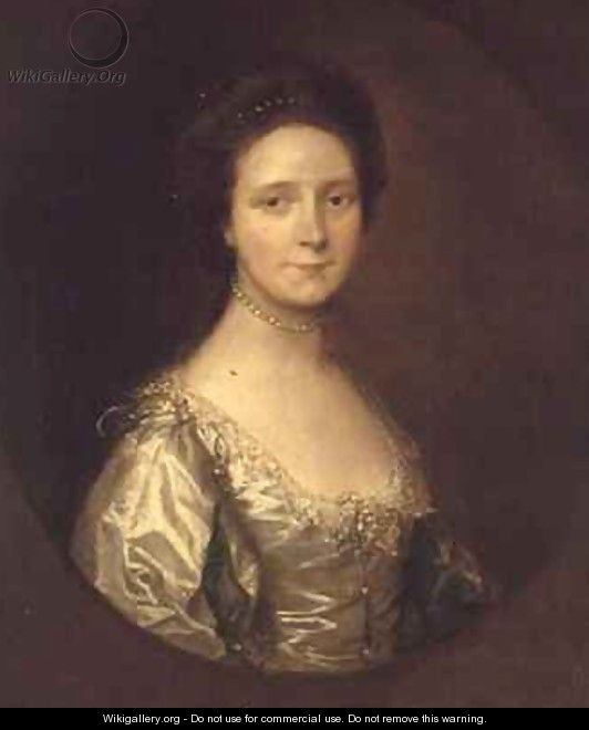 Portrait of Mrs Simpson - Thomas Gainsborough