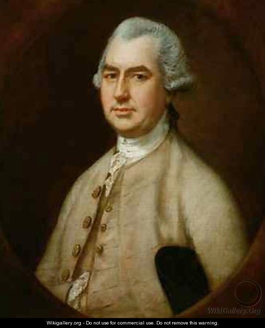 Portrait of Charles Bourchier - Thomas Gainsborough