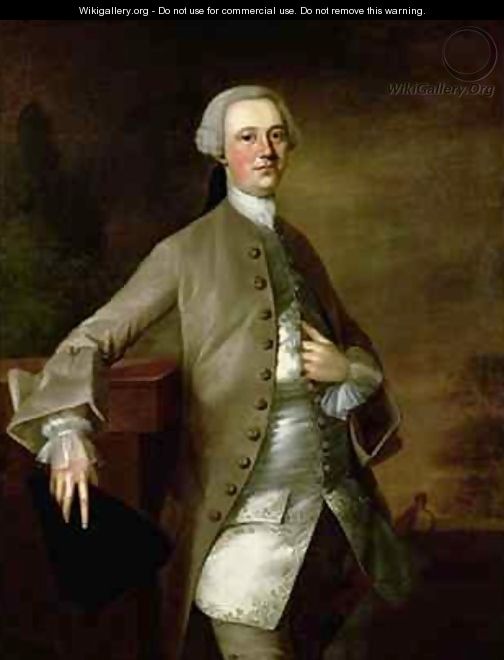 Portrait of David Garrick 1717-79 2 - Thomas Gainsborough