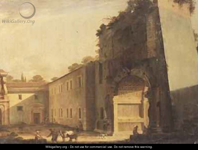 The Arch of Titus Rome - Filippo Gagliardi