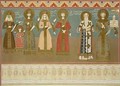 Imereth frescoes from the Gelati Monastery - Grigori Grigorevich Gagarin