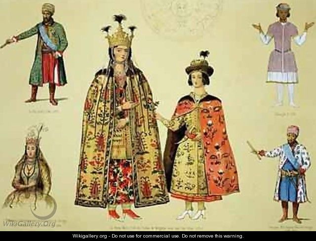 Costumes of the 17th and 18th centuries - Grigori Grigorevich Gagarin