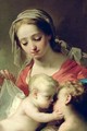 Madonna and Child with Saints John Anna and Rocco 2 - Gaetano Gandolfi