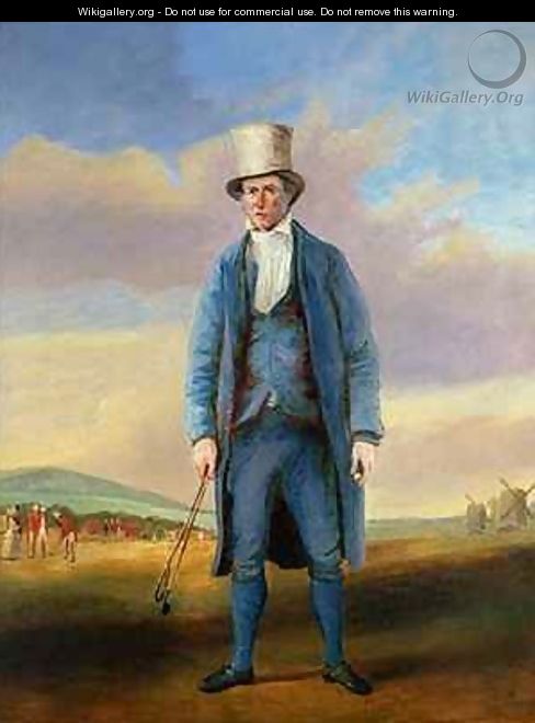 Old Alick Alick Brotherton 1756-1840 the Holemaker of Royal Blackheath Golf Club - R.S.E Gallen