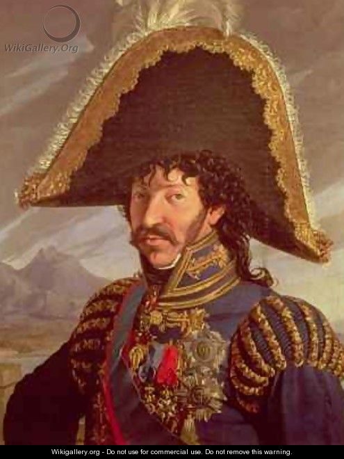 Portrait of Joachim Murat French Cavalry Commander for Napoleon - A. Galliano