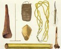 Objects belonging to the Botocudos - Gallina