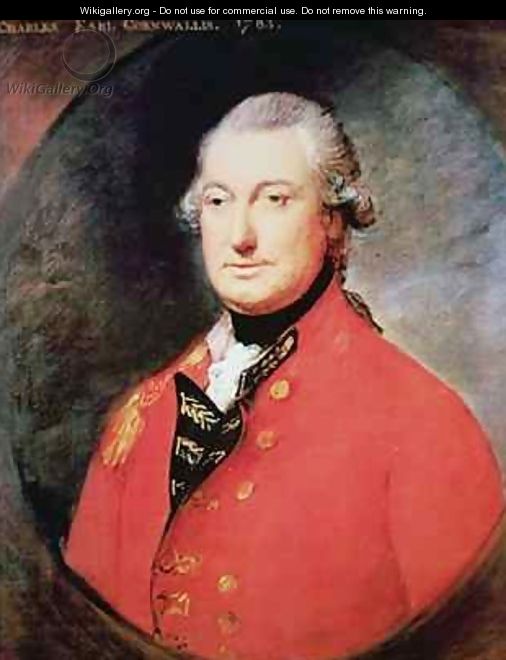 Charles Cornwallis 1st Marquis Cornwallis - (after) Gainsborough, Thomas