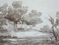 Wooded Landscape Country Cart and Figures - Thomas Gainsborough