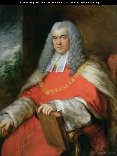 Portrait of Sir John Skynner 1723-1805 Lord Chief Baron - Thomas Gainsborough