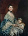 Mrs Bedingfield and her Daughter - Thomas Gainsborough