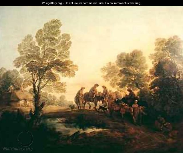 Going to Market Early - Thomas Gainsborough