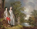 Portrait of Heneage Lloyd and his Sister Lucy - Thomas Gainsborough