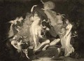 Scene from Act IV Scene I of A Midsummer Nights Dream by William Shakespeare - Johann Henry Fuseli