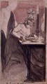 A Courtesan at her Dressing Table - Johann Henry Fuseli