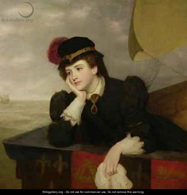 Mary Stuart returning from France - William Powell Frith