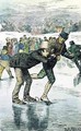 Mr Winkle on the Ice - Arthur Burdett (Sr.) Frost