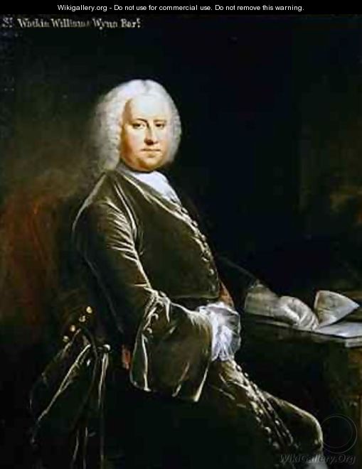Portrait of Sir Watkin Williams Wynn - Thomas Frye