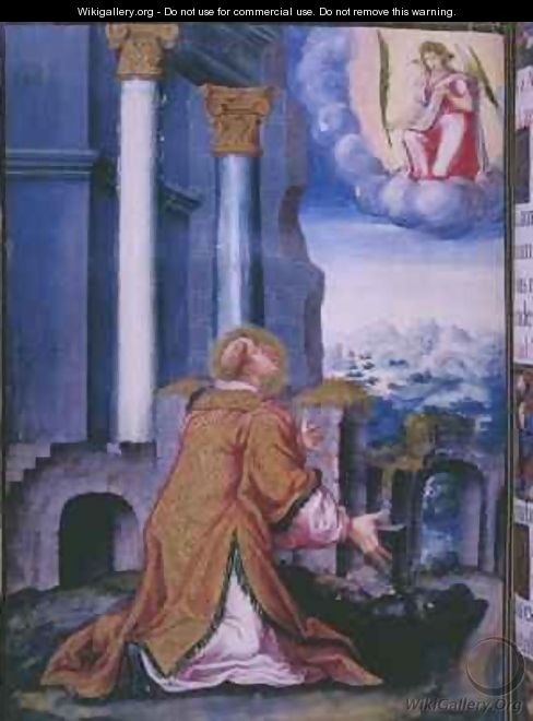 St Lawrence to whom the Escorial monastery was dedicated - Julian Fuente del Saz