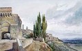 The Ruins of the Roman Theatre at San Gimignano - John Fulleylove