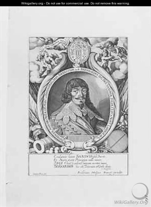 Portrait of Bernard of Saxe Weimar - Sebastian Furck