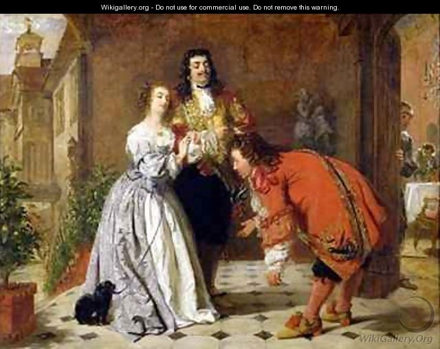 Scene from Molieres The Would be Gentleman - William Powell Frith