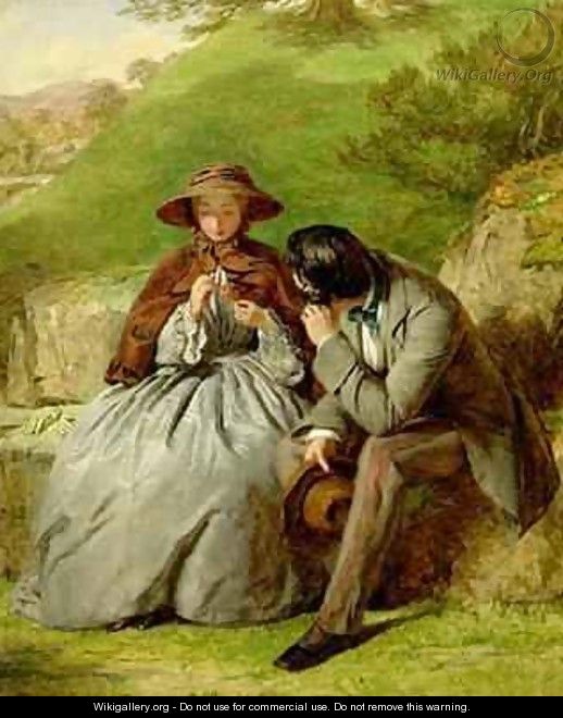 Lovers - William Powell Frith