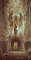 Interior of Soane Museum - Joseph Michael Gandy