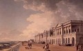North east view of Bentincks Buildings the Beach Madras - John Gantz
