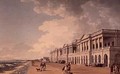 North east view of Bentincks Buildings the Beach Madras - John Gantz