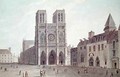 The Square in Front of Notre Dame at the Time of the Consulat - (after) Garbizza, Angelo