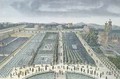 General View of Luxembourg Gardens in Paris - (after) Garbizza, Angelo