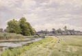 On the River Ouse Hemingford Grey - William Fraser Garden