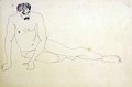 Male Nude Resting - Henri Gaudier-Brzeska