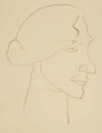 Sophie in Profile - Henri Gaudier-Brzeska