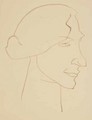 Sophie in Profile - Henri Gaudier-Brzeska