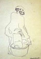 Whitechapel Jew selling second hand goods - Henri Gaudier-Brzeska