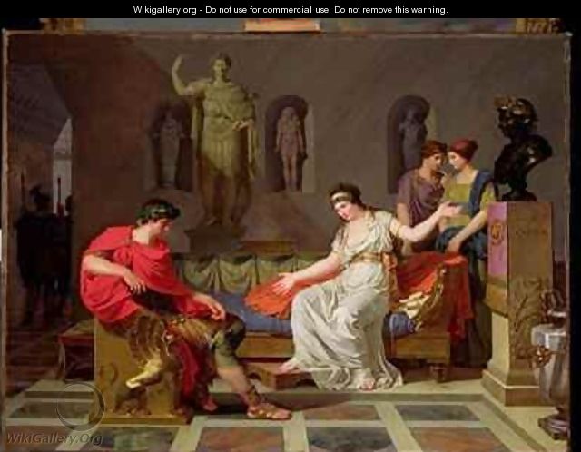 Cleopatra and Octavian - Louis Gauffier