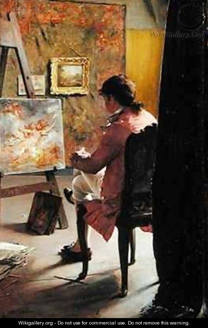 The Painter - Ignaz-Marcel Gaugengigl