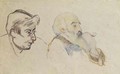 Portrait of Pissarro by Gauguin and Portrait of Gauguin by Pissarro - P. & Pissarro, C. Gauguin