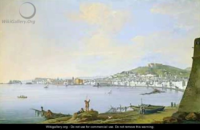 View of Naples - Saviero Xavier della Gatta
