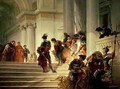 Cesare Borgia leaving the Vatican - Giuseppe-Lorenzo Gatteri