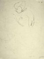 Study of a Woman looking down - Henri Gaudier-Brzeska