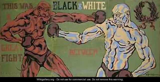 Boxers Poster - Henri Gaudier-Brzeska