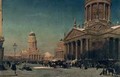 Gendarmenmarkt in Winter - Eduard Gartner